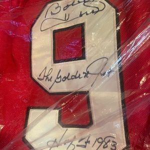 Jersey with signature